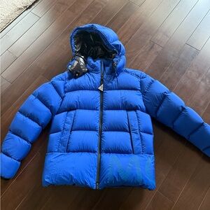 Moncler Royal Blue Quilted Jacket